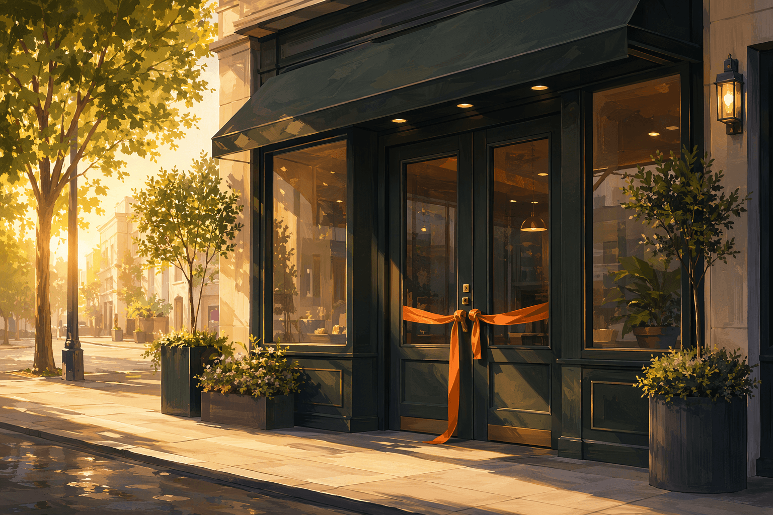 New business opening - illustration, Jake Team LLC
