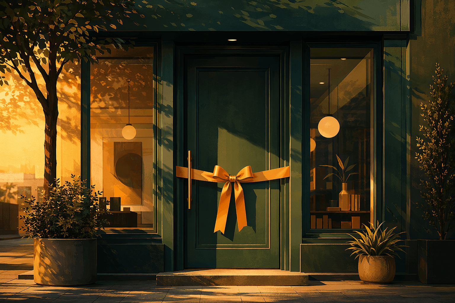 New Business Opening - illustration, Jake Team LLC