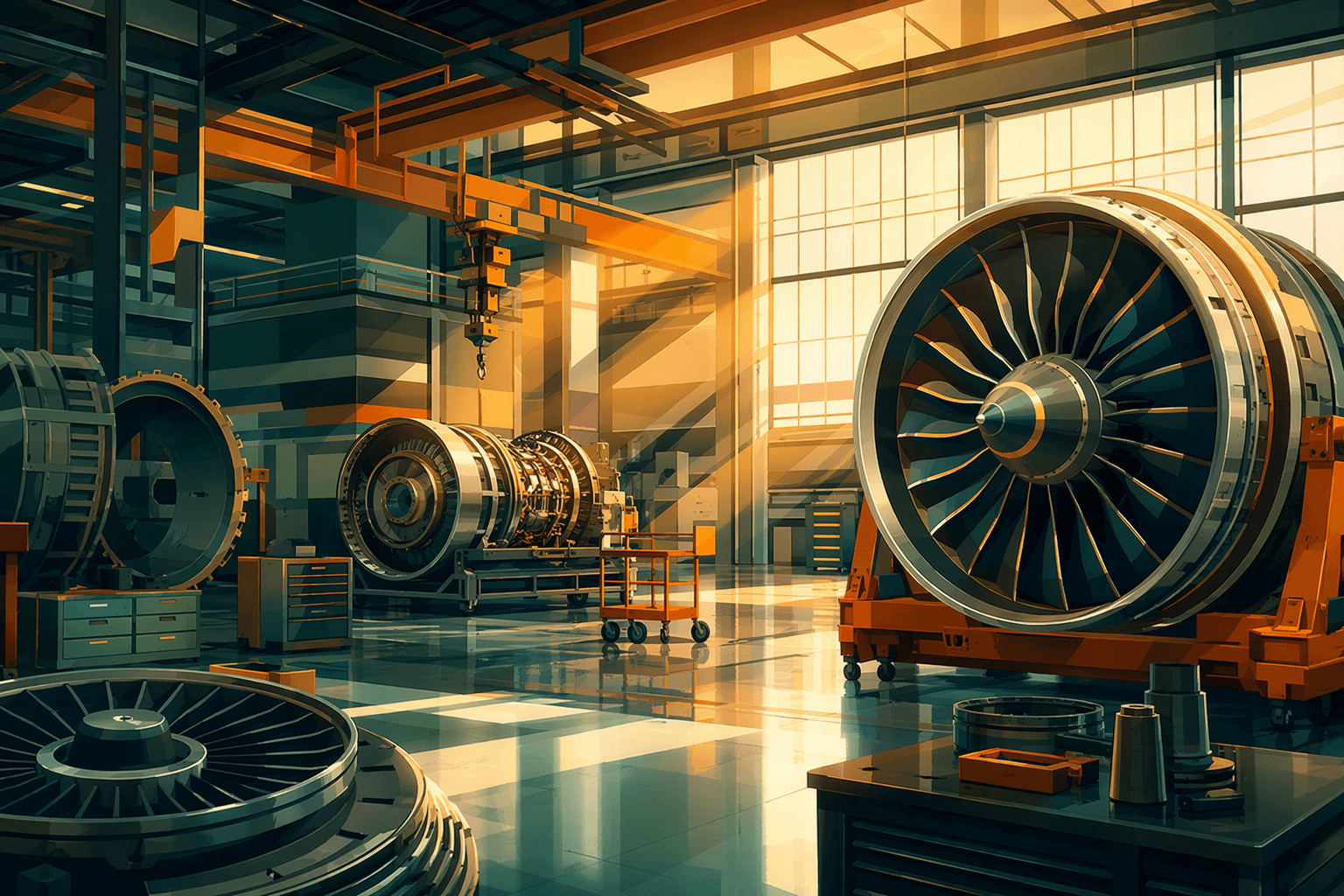 Aerospace Maintenance - illustration, Jake Team LLC