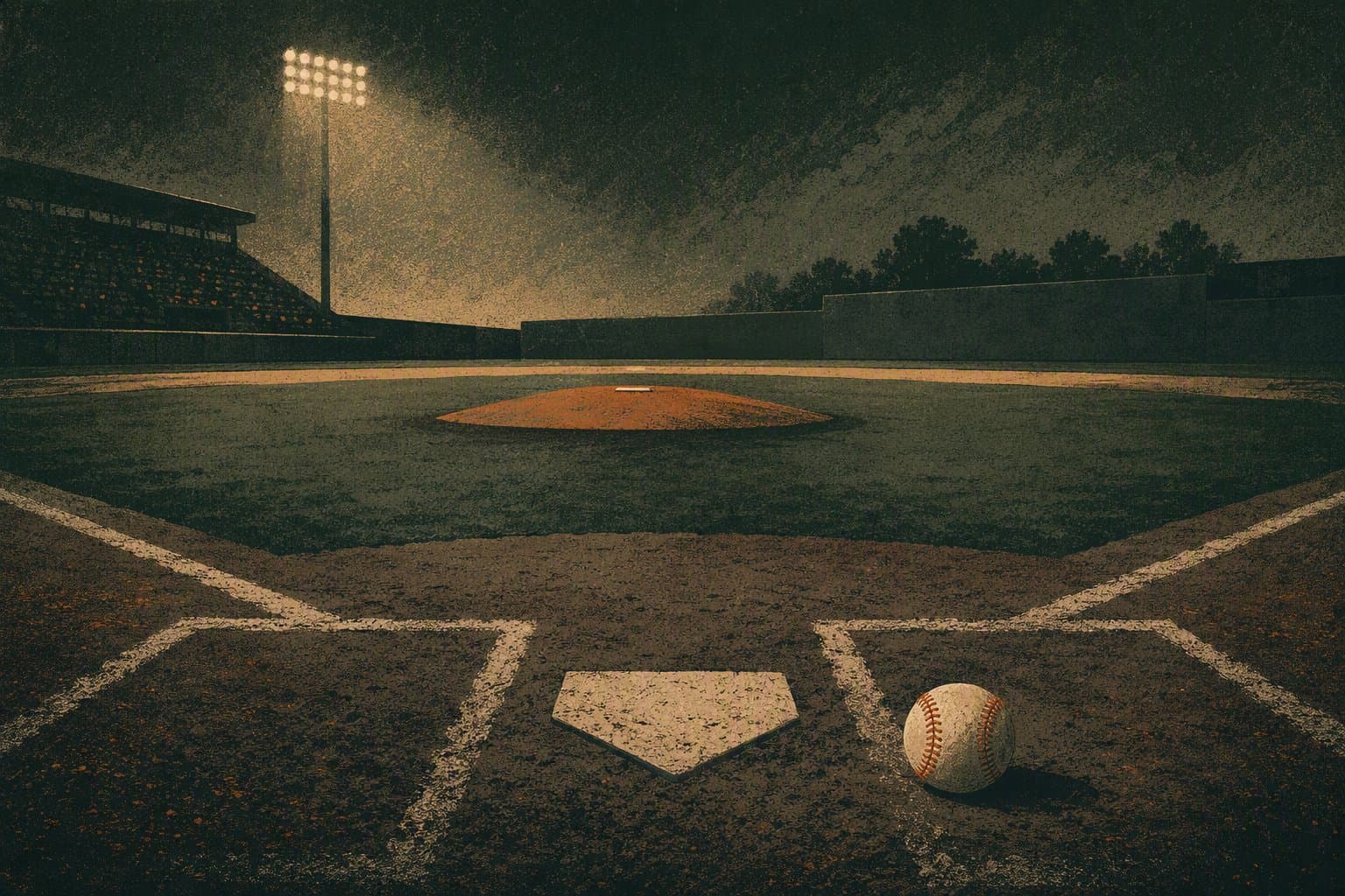Baseball Shutout - illustration, Jake Team LLC