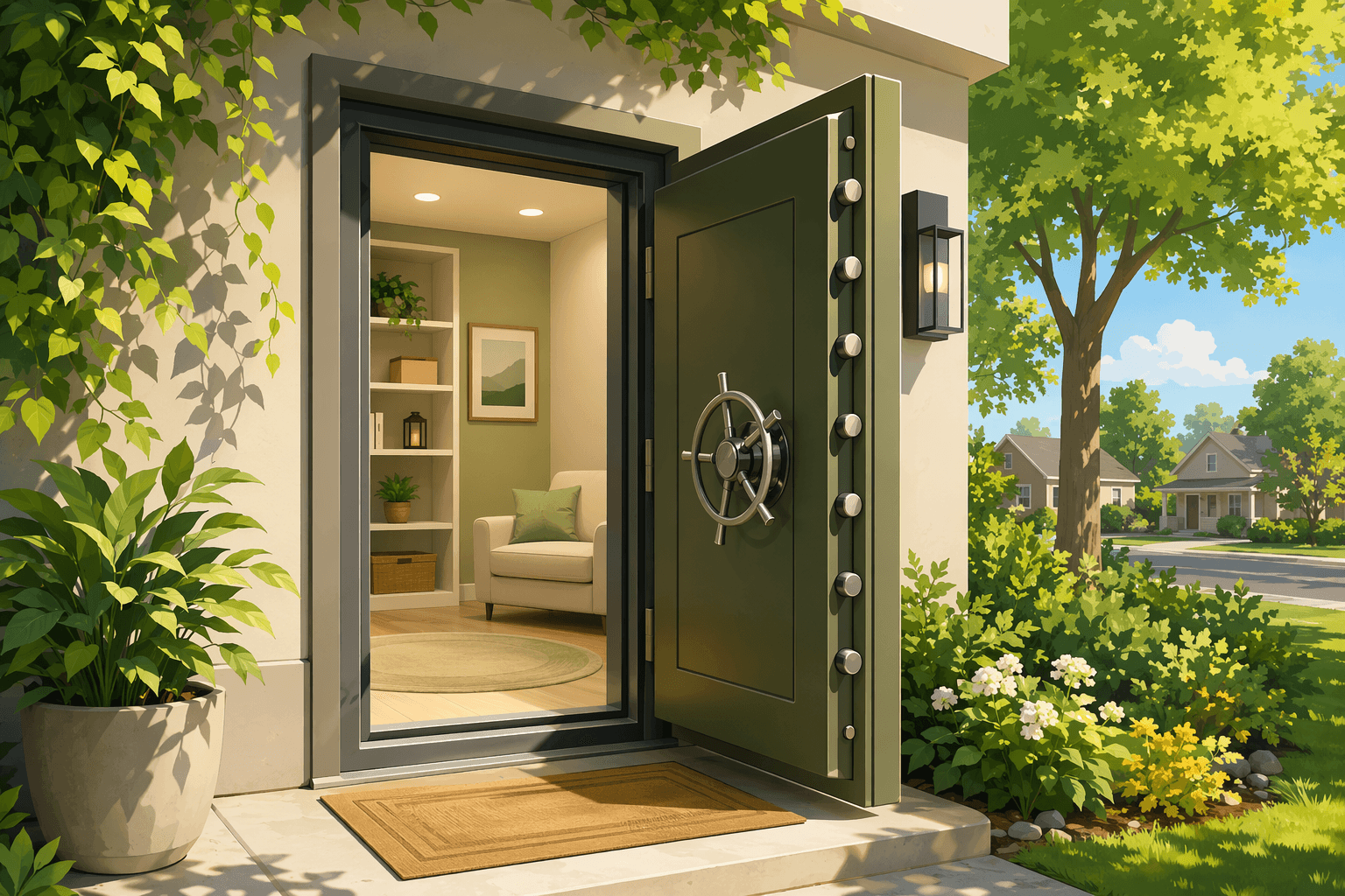 Safe rooms funding - illustration, Jake Team LLC