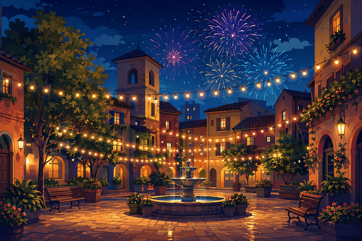 Independence Day Celebration - illustration, Jake Team LLC