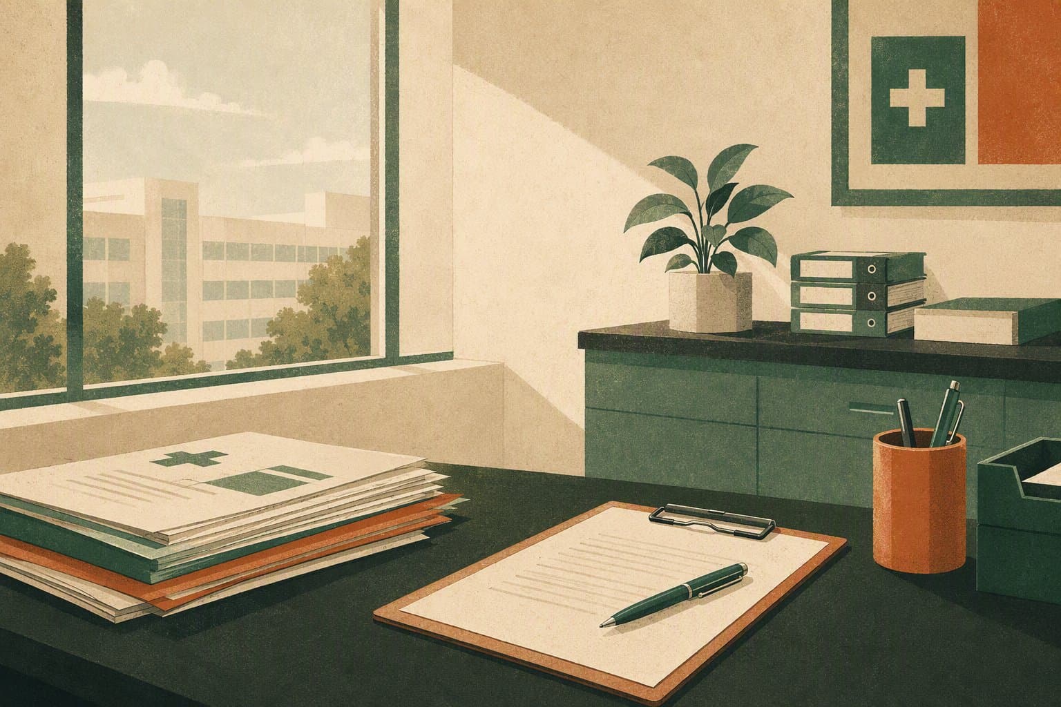 Leadership Transition - illustration, Jake Team LLC