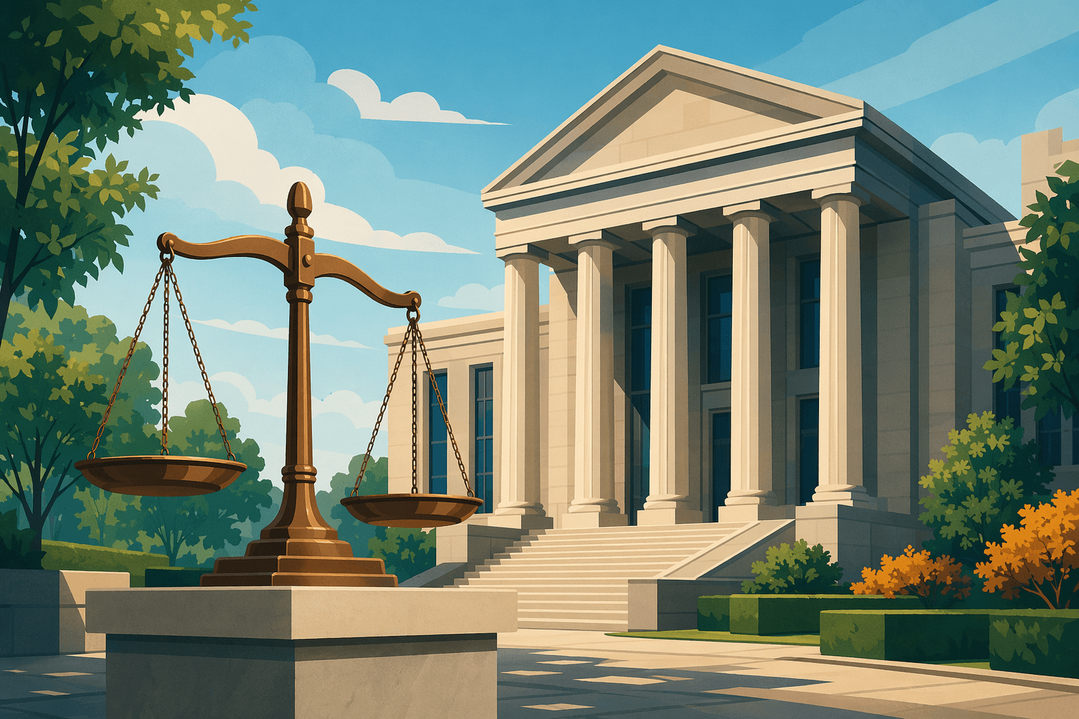 Justice served - illustration, Jake Team LLC
