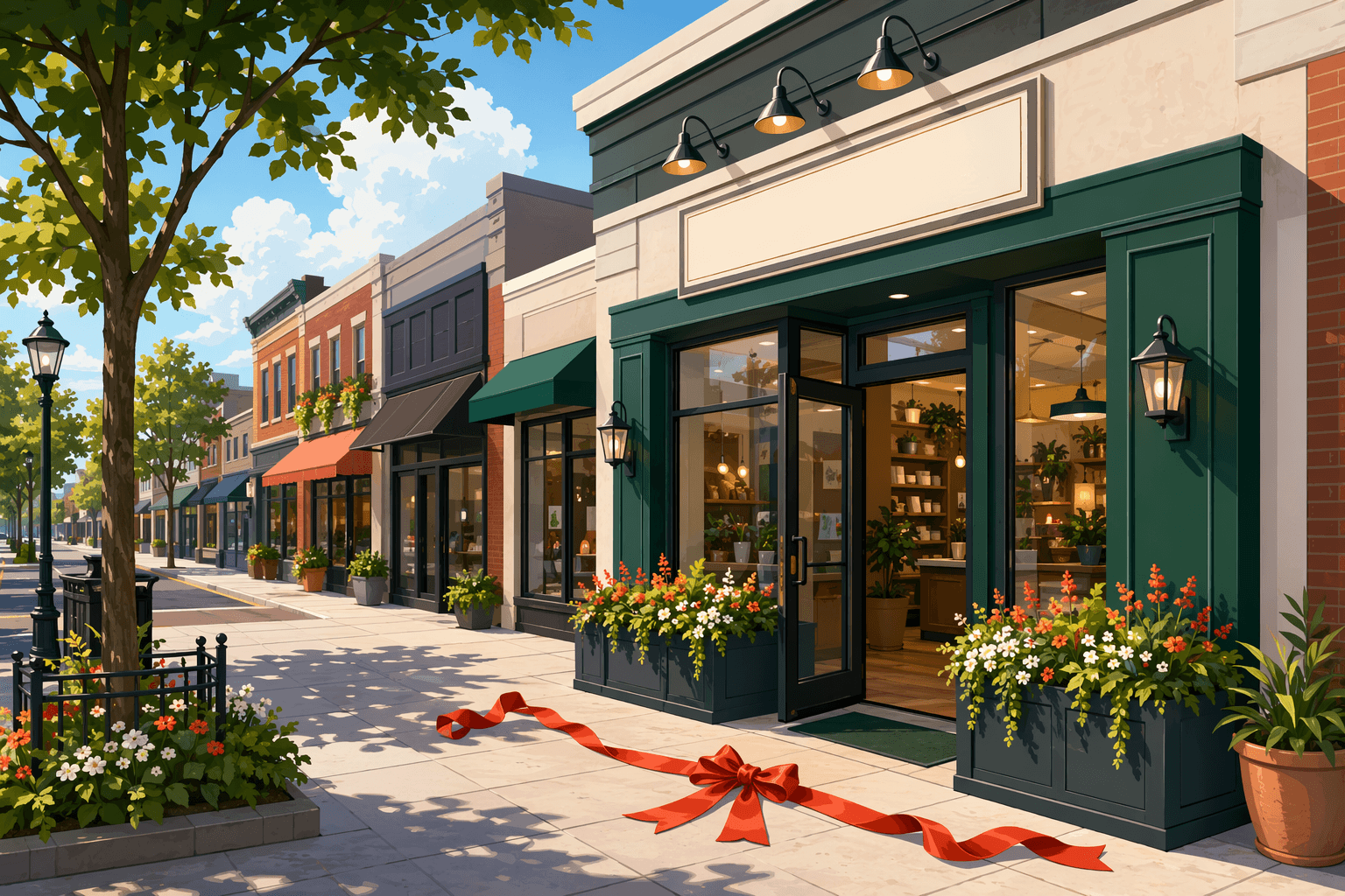 New business center - illustration, Jake Team LLC