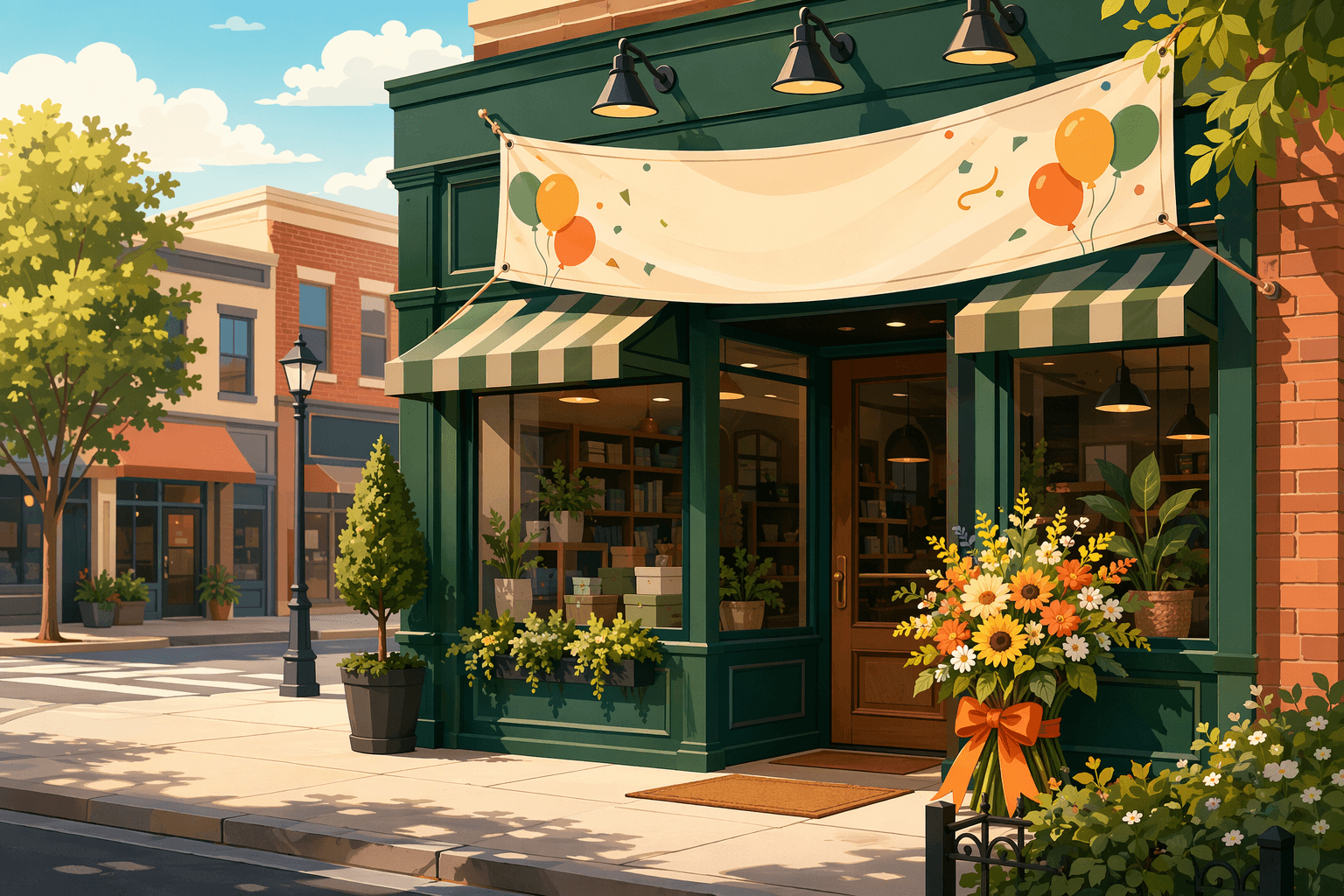 New Business Opening - illustration, Jake Team LLC