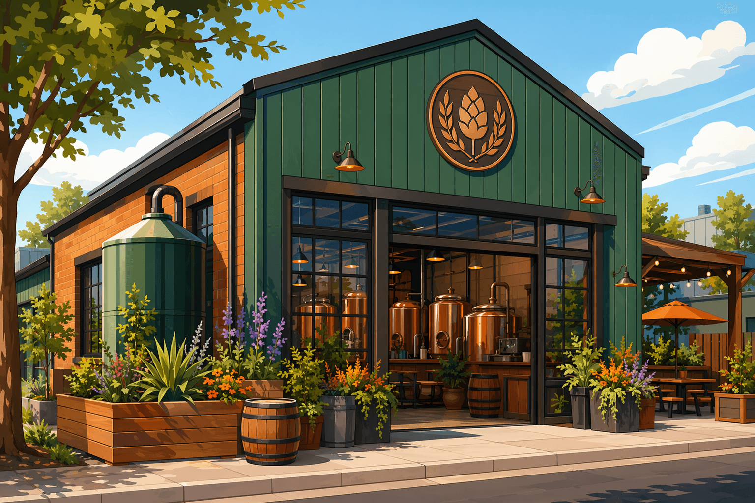 Brewery Business Listing - illustration, Jake Team LLC