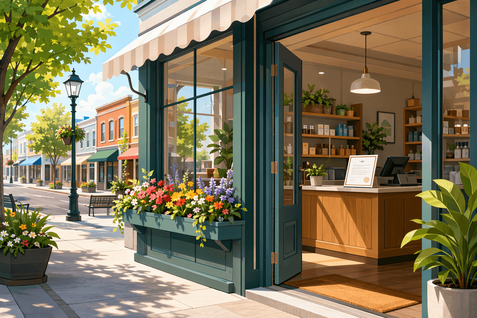 New Business Permit - illustration, Jake Team LLC