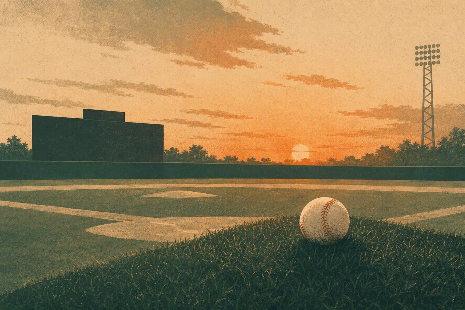 Baseball Victory - illustration, Jake Team LLC