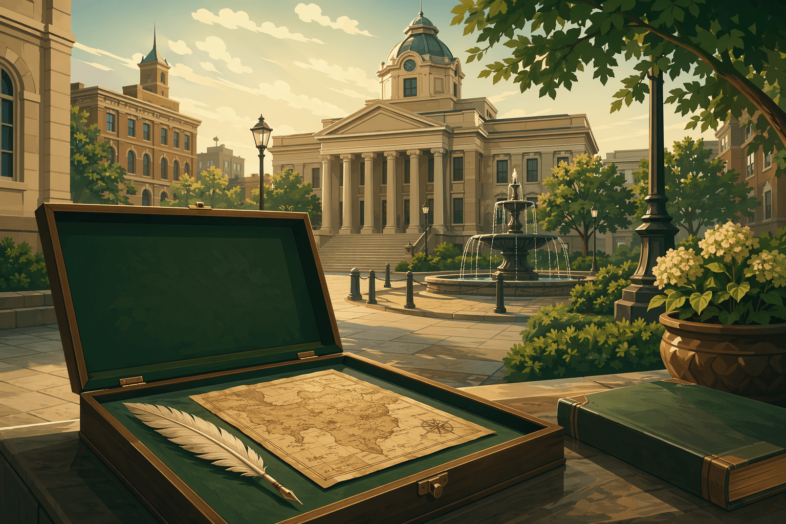 History exhibit - illustration, Jake Team LLC