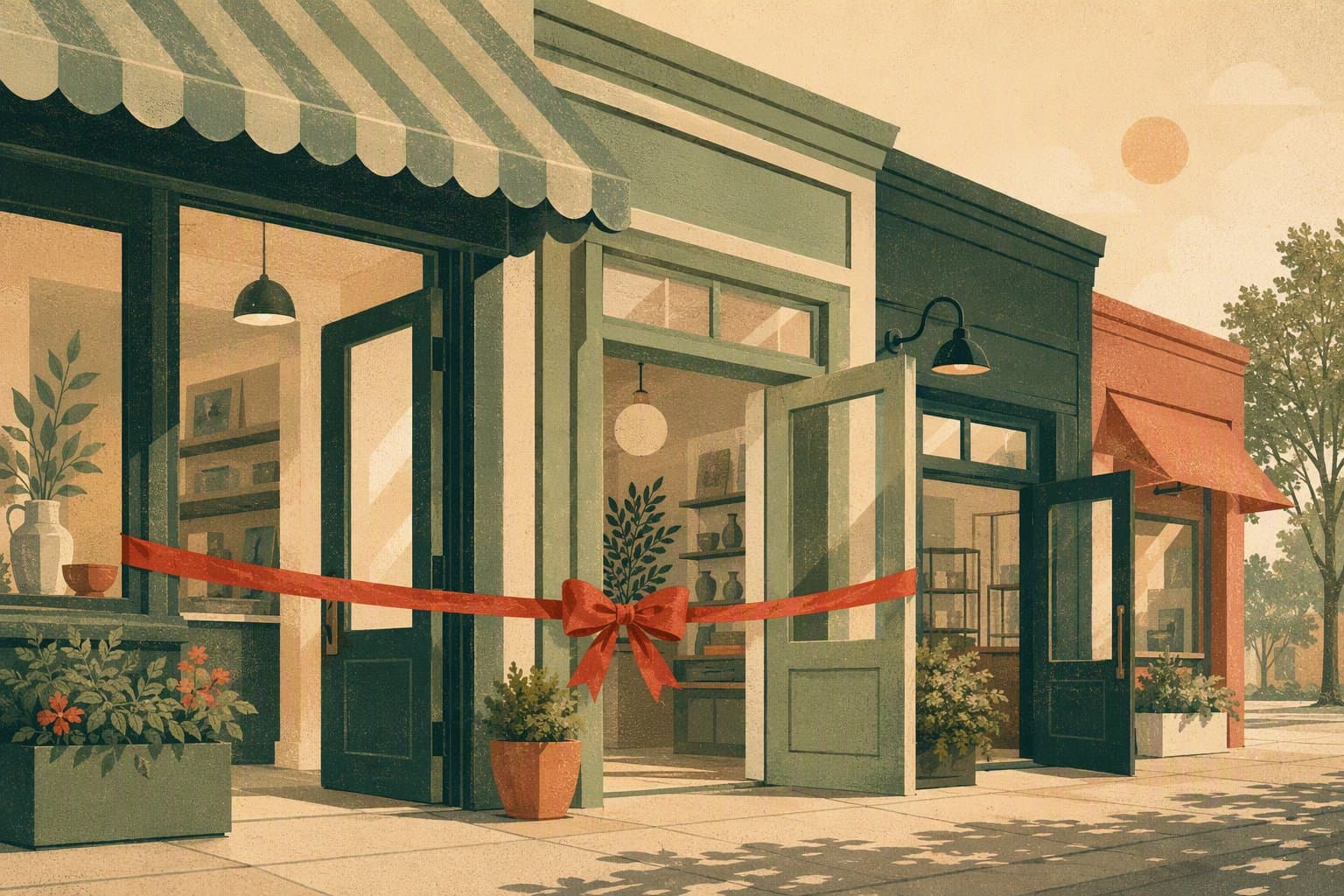 New Business Launches - illustration, Jake Team LLC
