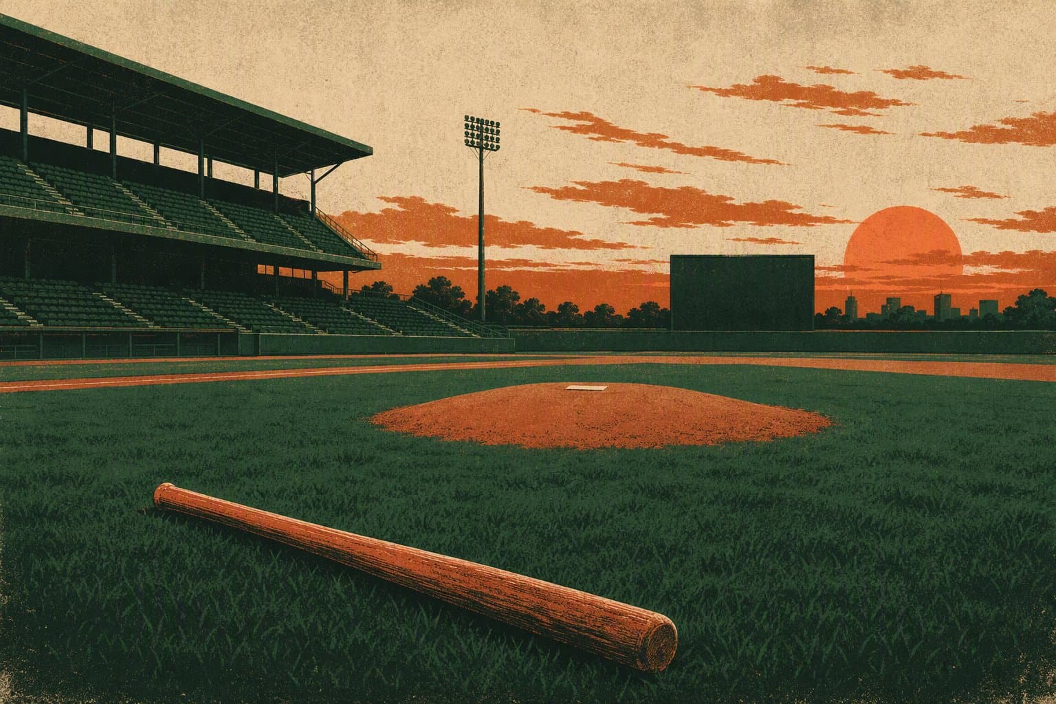 Baseball Victory - illustration, Jake Team LLC