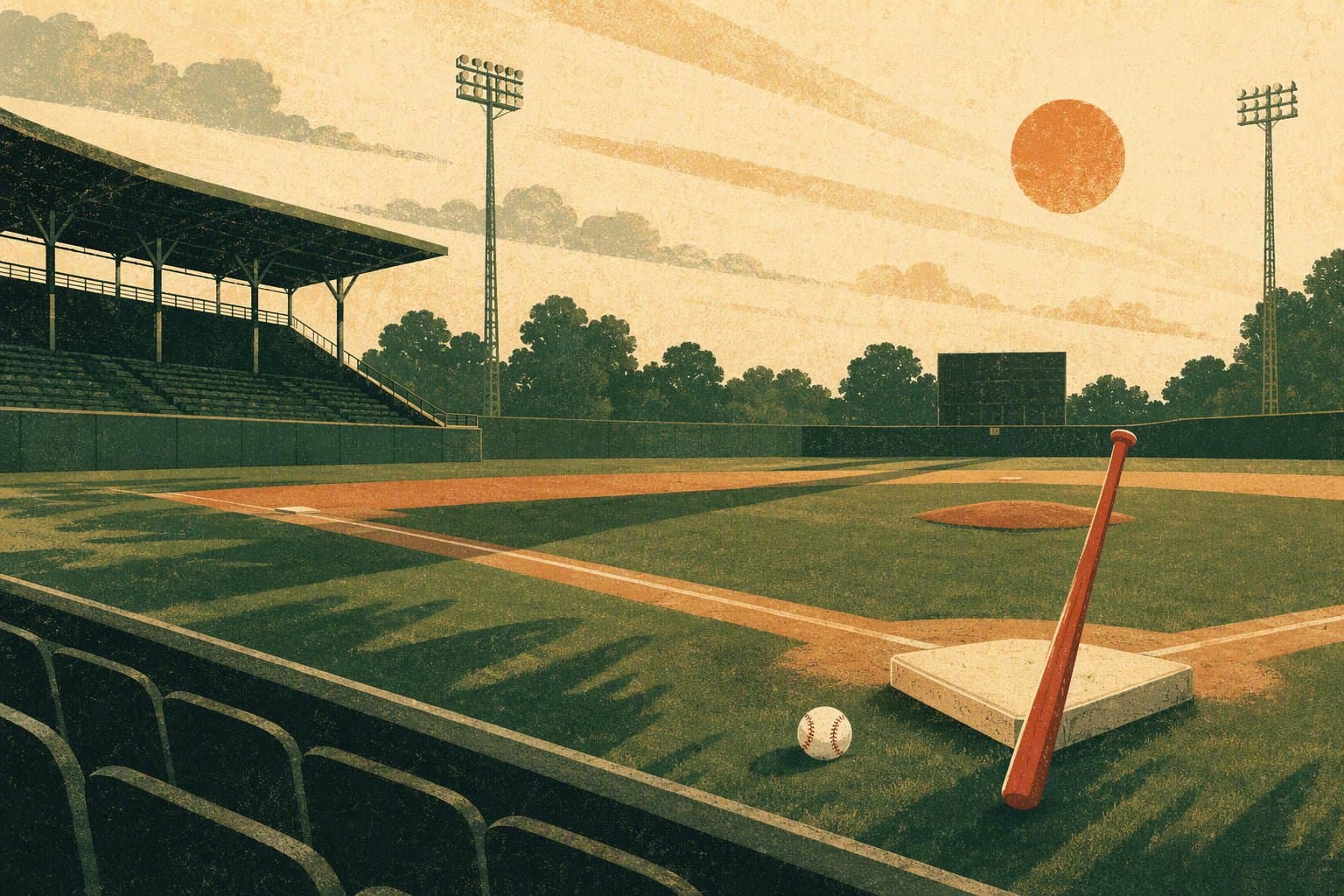 Baseball Victory - illustration, Jake Team LLC
