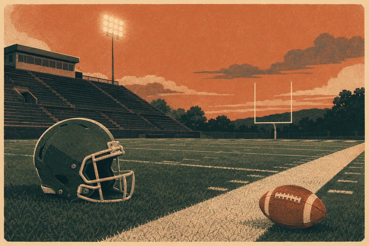 football season - illustration, Jake Team LLC