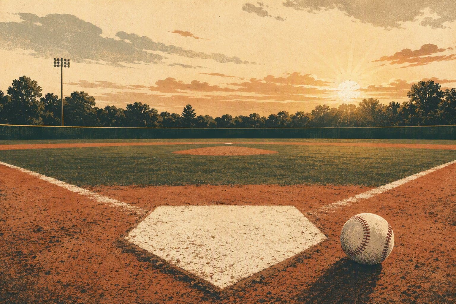 Baseball Victory - illustration, Jake Team LLC