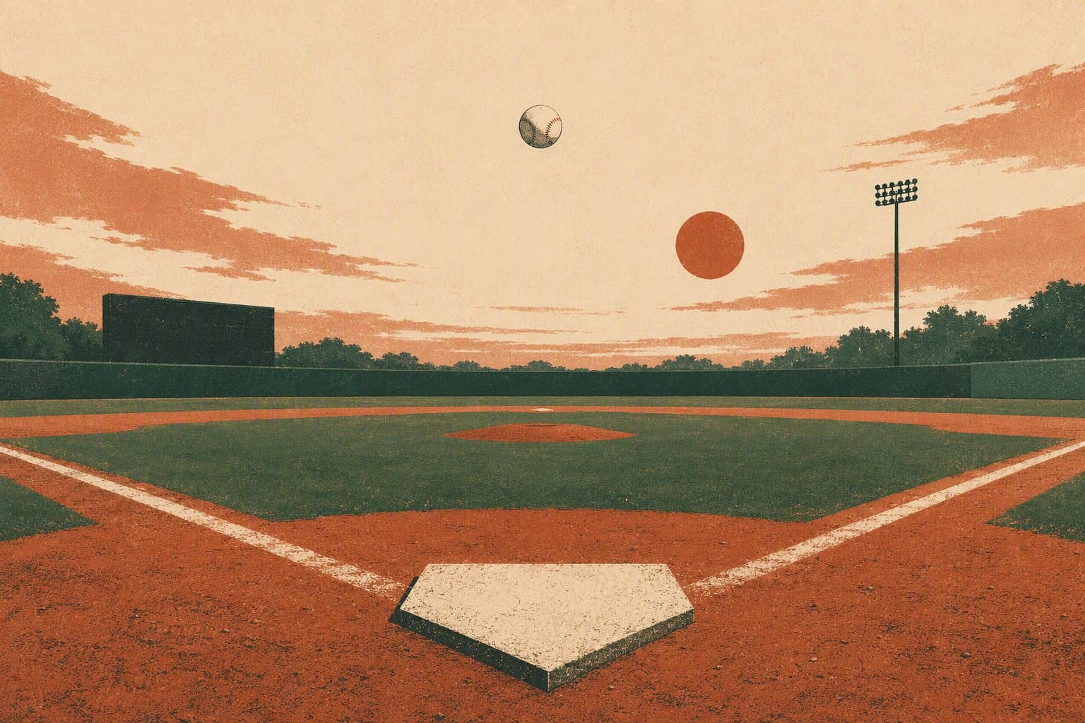 Baseball Victory - illustration, Jake Team LLC
