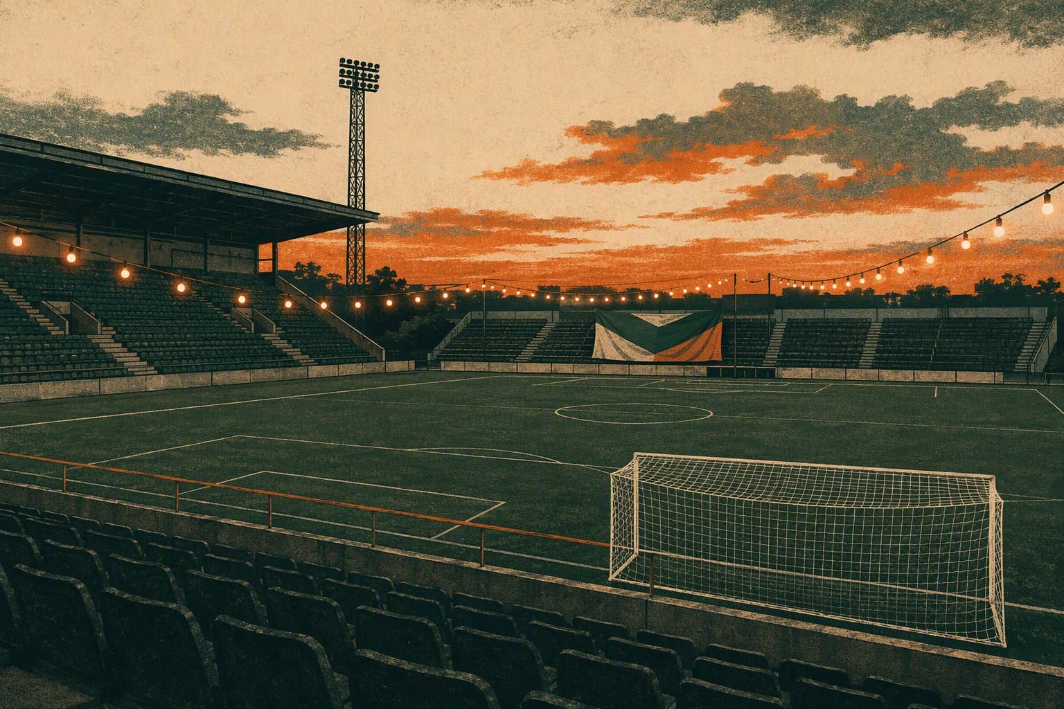 Soccer Field Atmosphere - illustration, Jake Team LLC