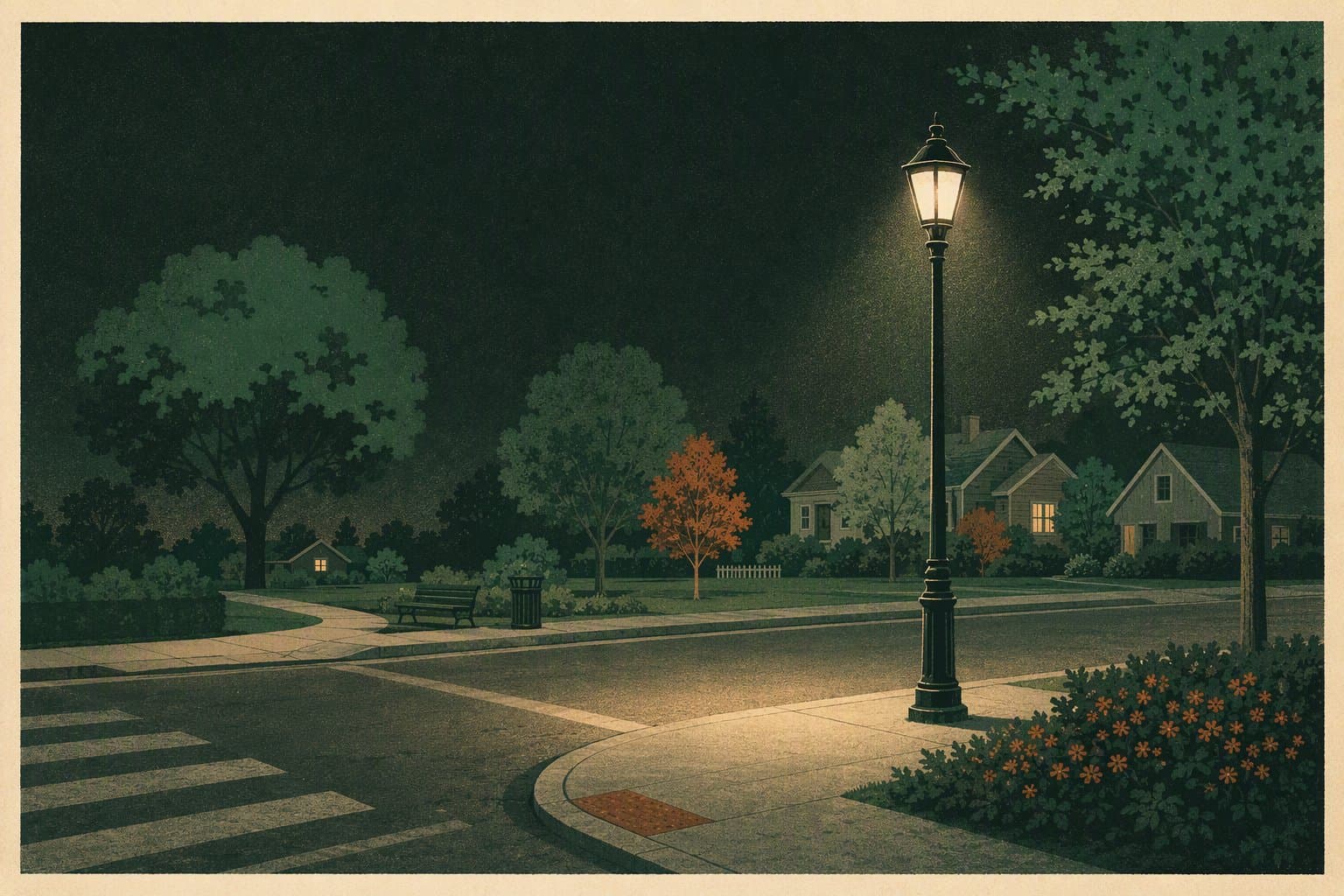 Suburban Resilience - illustration, Jake Team LLC