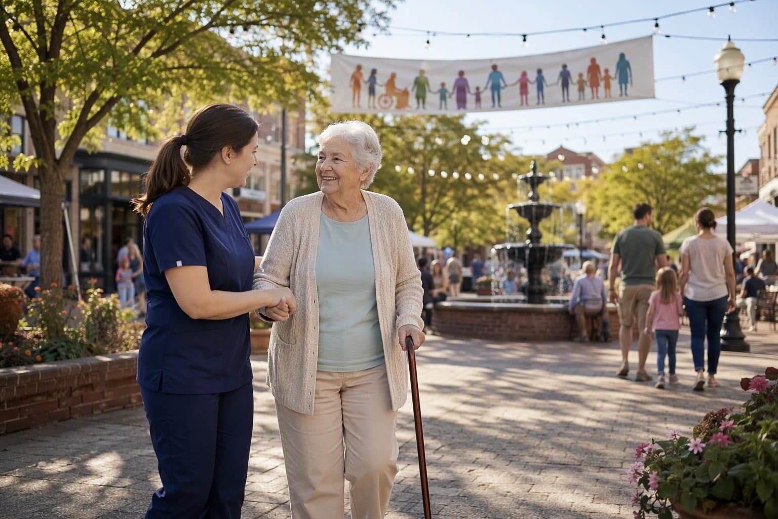 community care - illustration, Jake Team LLC