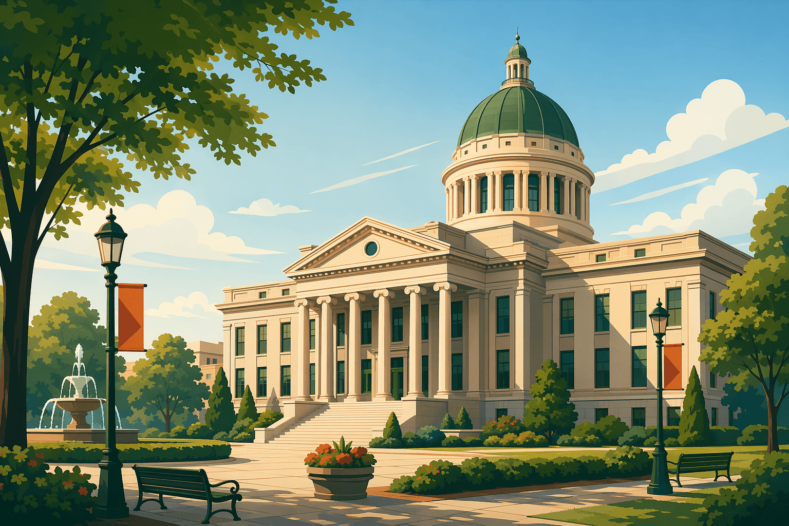 Civic Infrastructure - illustration, Jake Team LLC