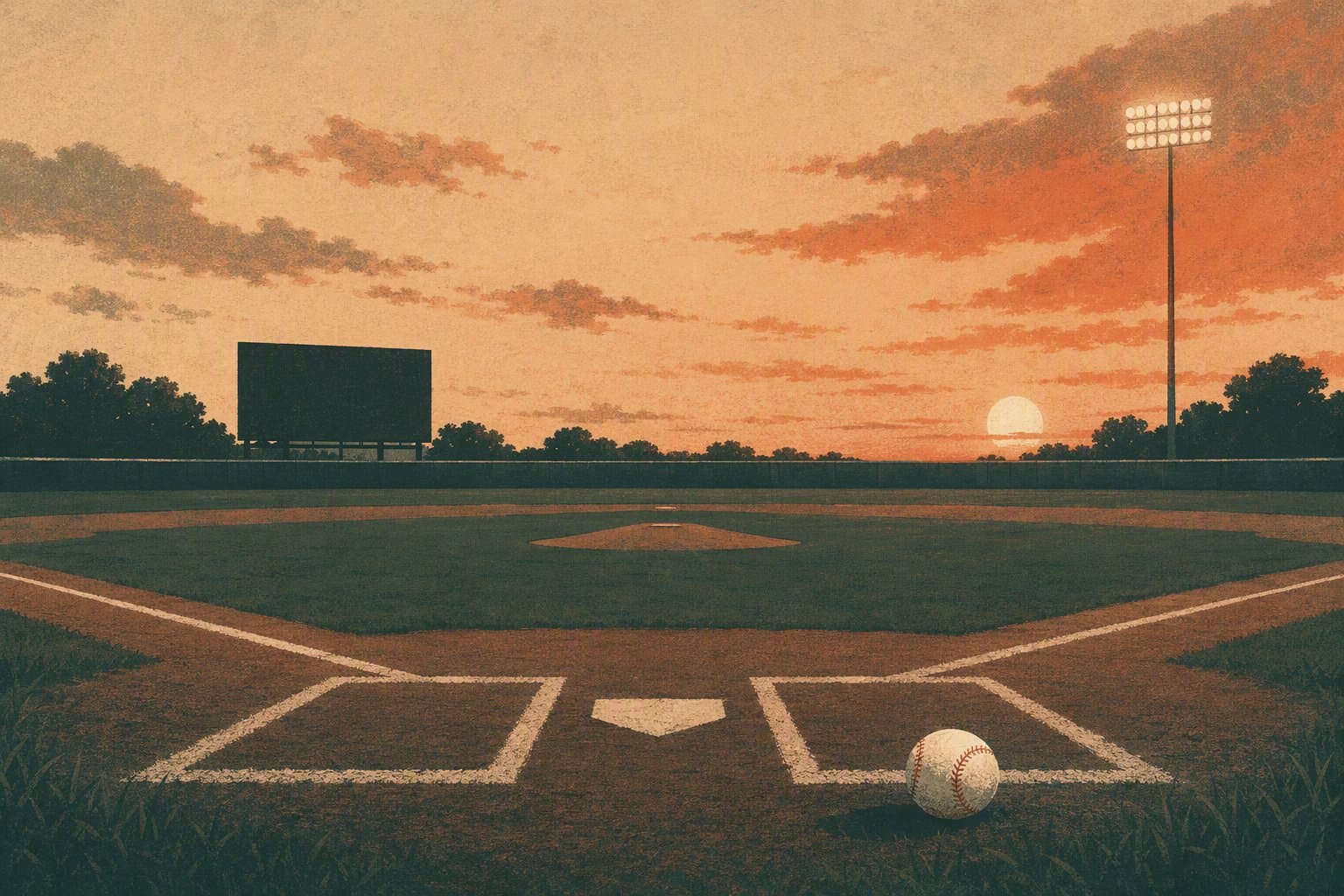 Baseball Victory - illustration, Jake Team LLC