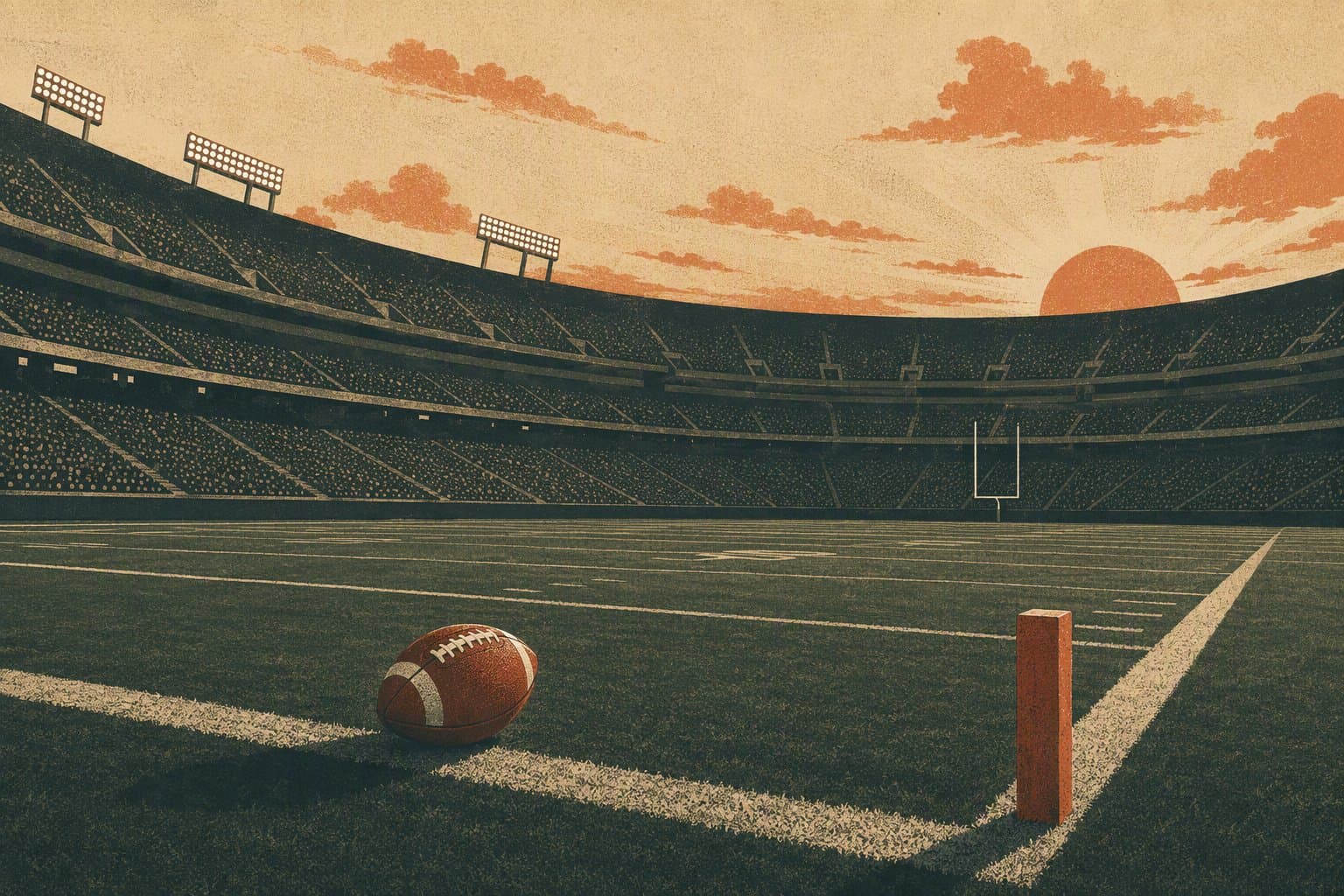 Football Victory - illustration, Jake Team LLC