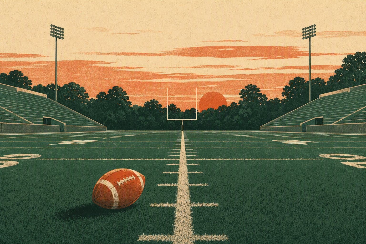 Gridiron Dominance - illustration, Jake Team LLC