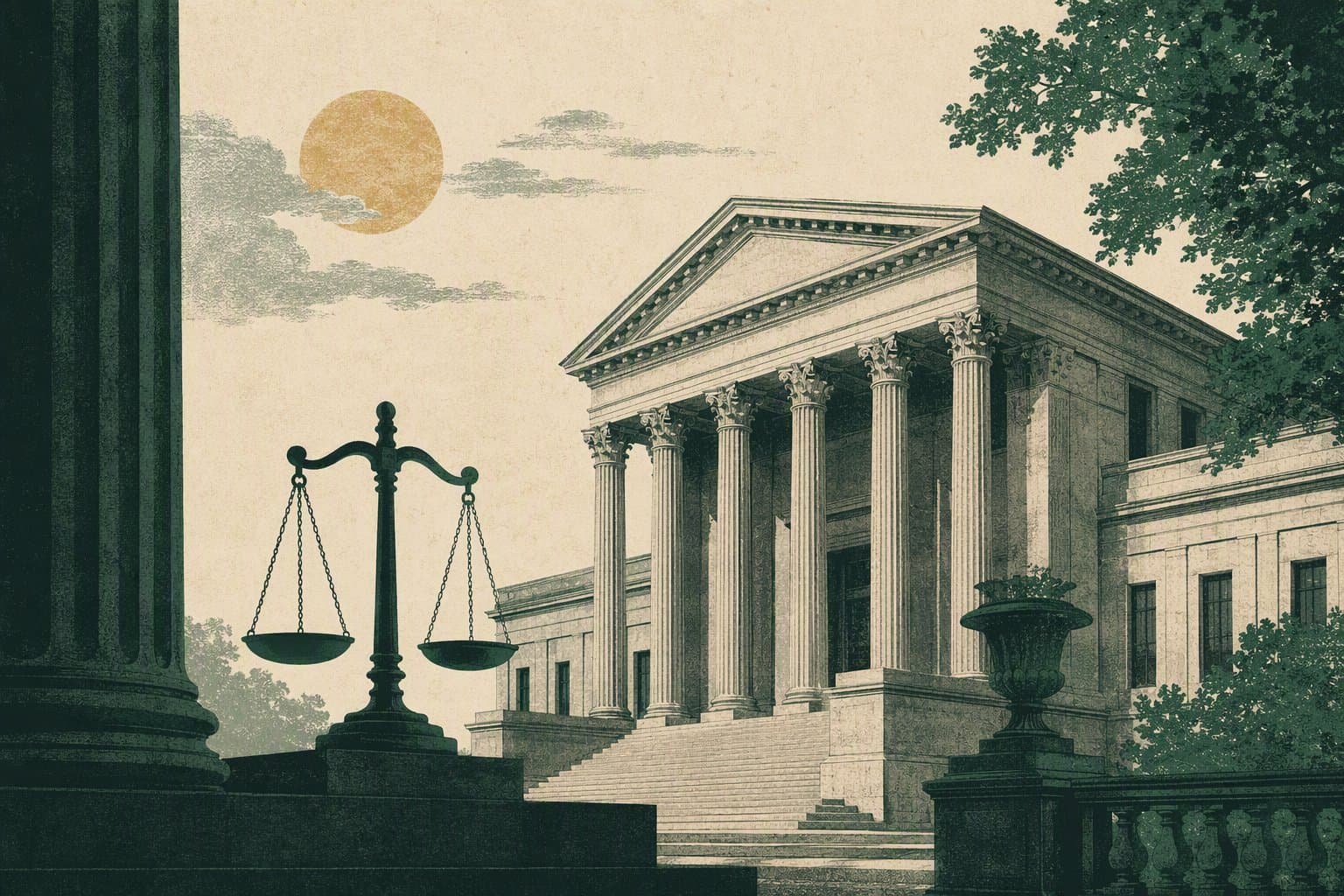 Civic Justice - illustration, Jake Team LLC