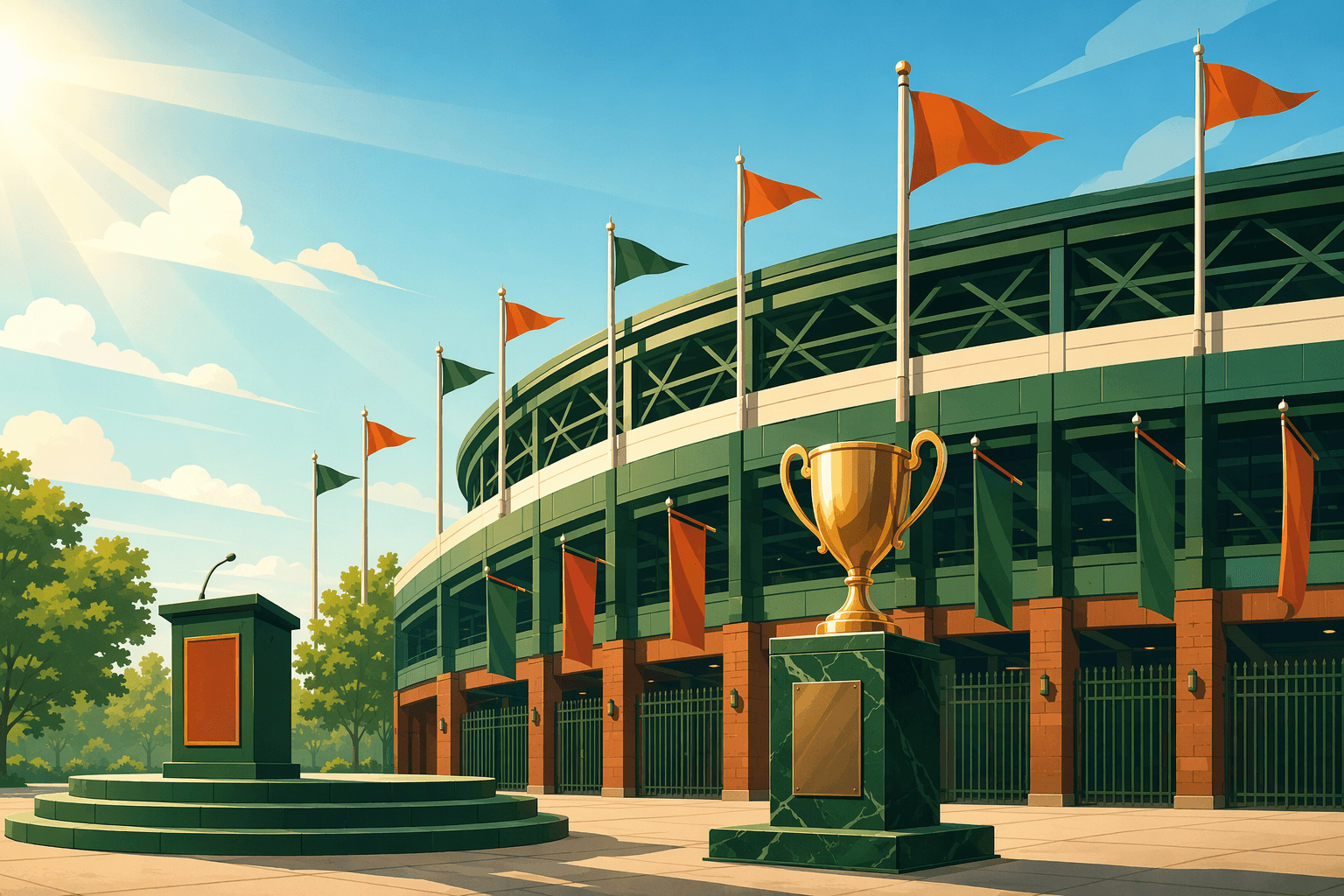 Baseball Victory - illustration, Jake Team LLC