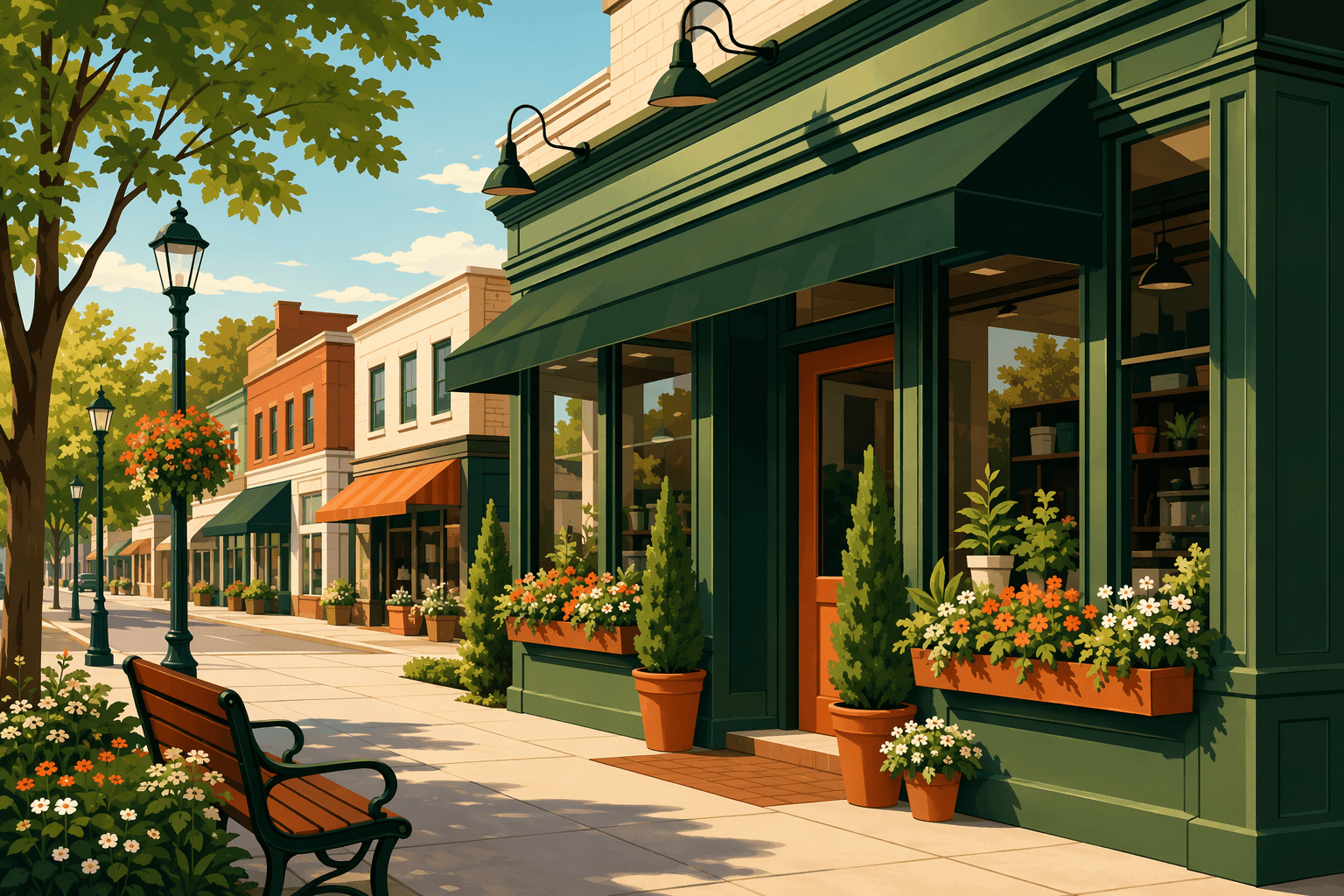 New Business Opening - illustration, Jake Team LLC