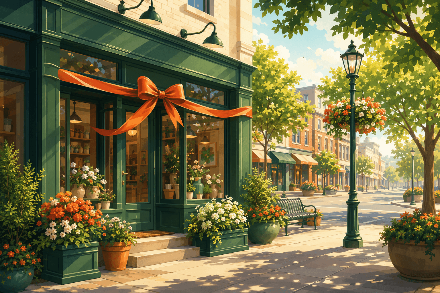 New Business Opening - illustration, Jake Team LLC