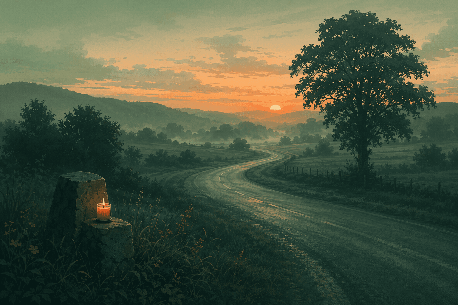 Tragic Accident - illustration, Jake Team LLC
