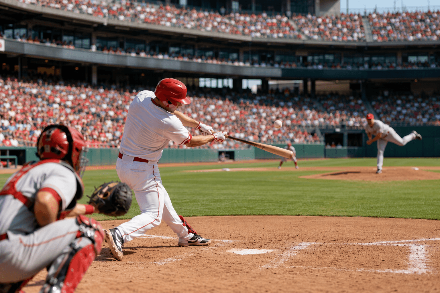 Professional baseball game - illustration, Jake Team LLC