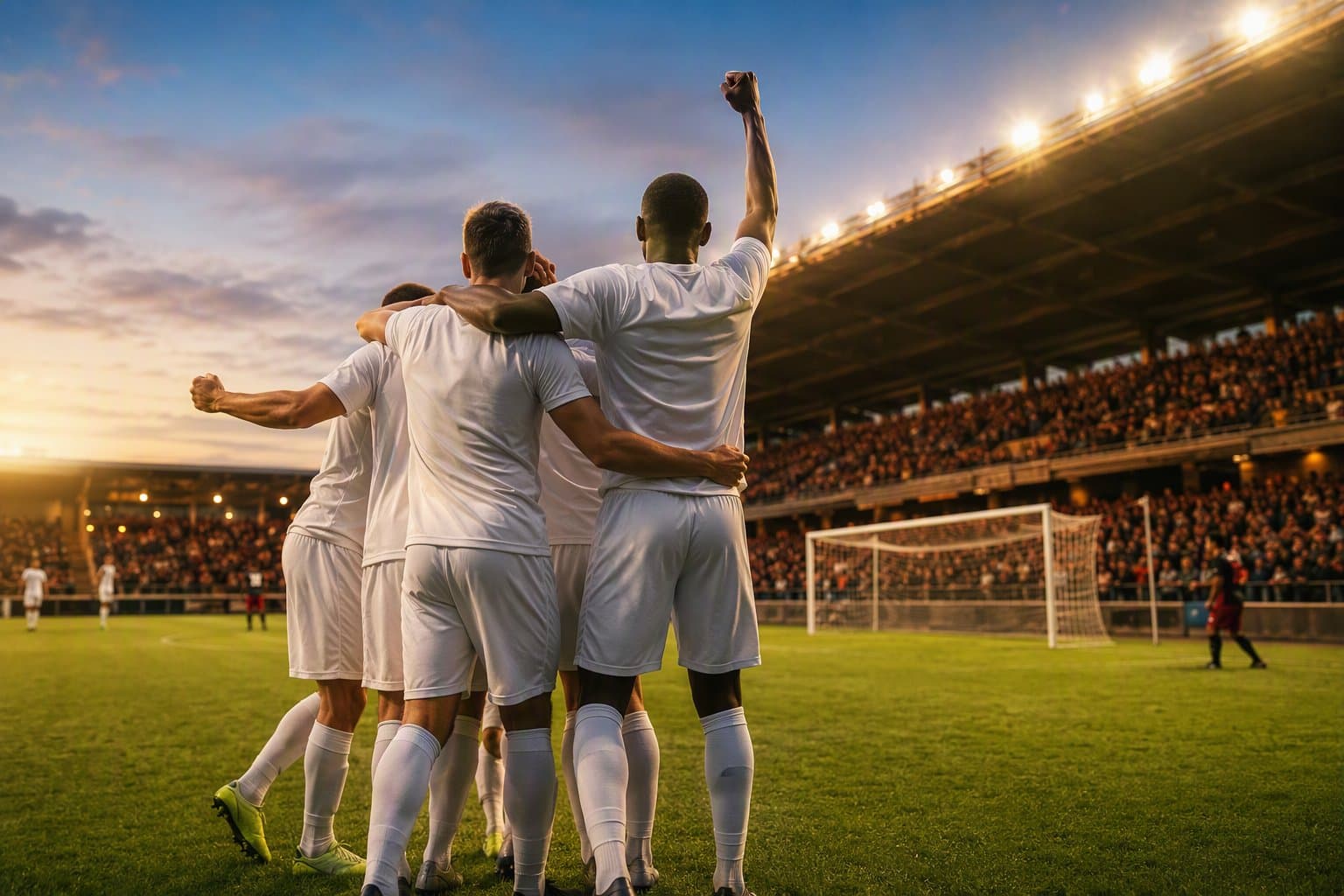 Soccer Victory - illustration, Jake Team LLC