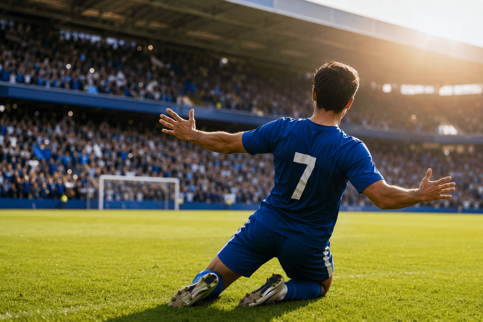 Soccer Victory - illustration, Jake Team LLC
