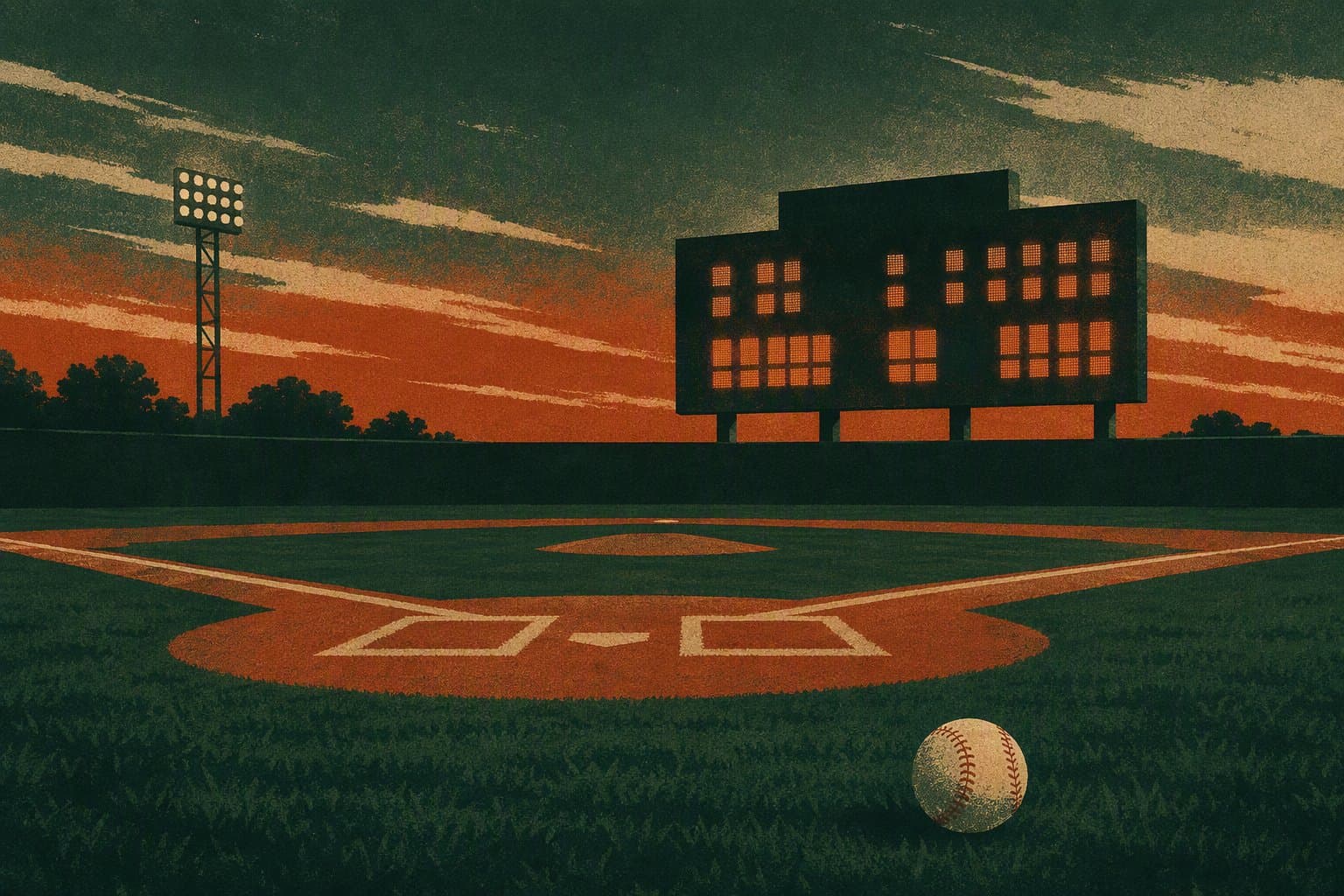 Baseball Victory - illustration, Jake Team LLC