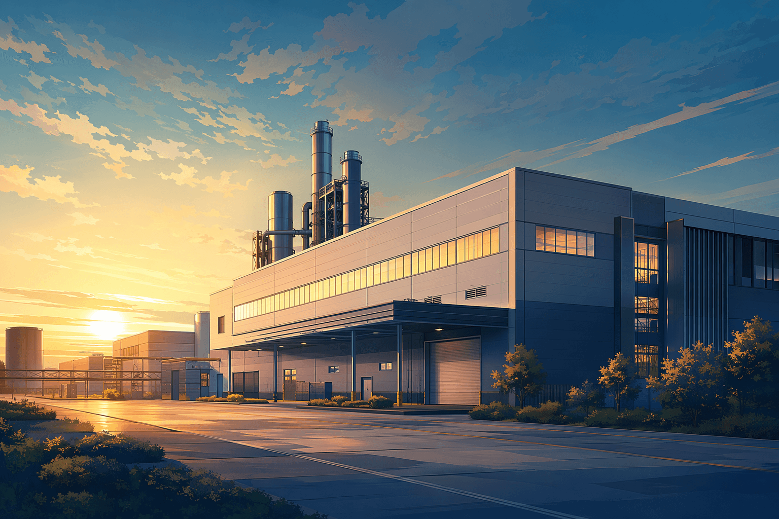 Industrial expansion - illustration, Jake Team LLC