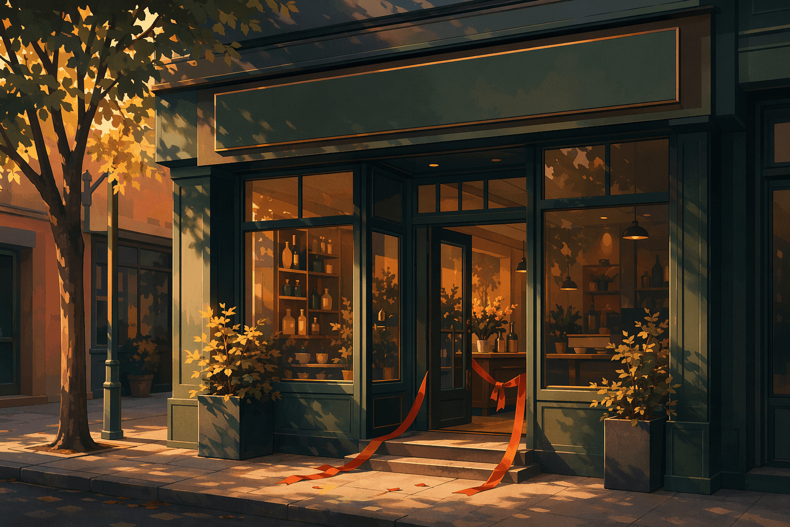 New Grocery Store - illustration, Jake Team LLC