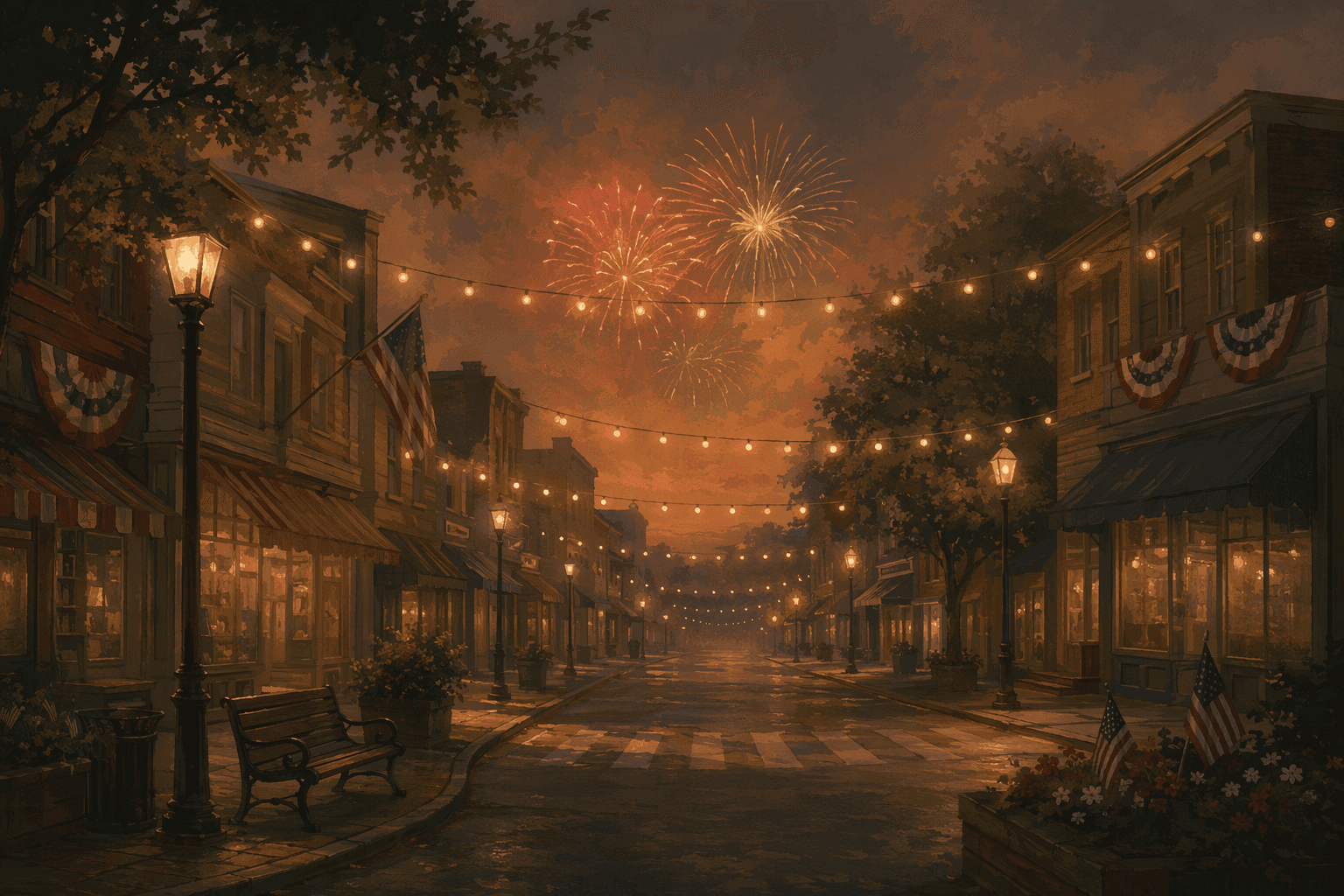 Fourth of July Weather - illustration, Jake Team LLC