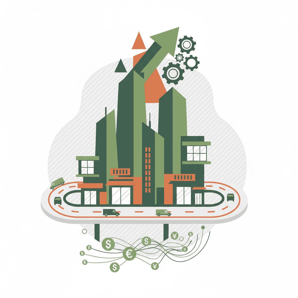 Urban Growth - illustration, Jake Team LLC