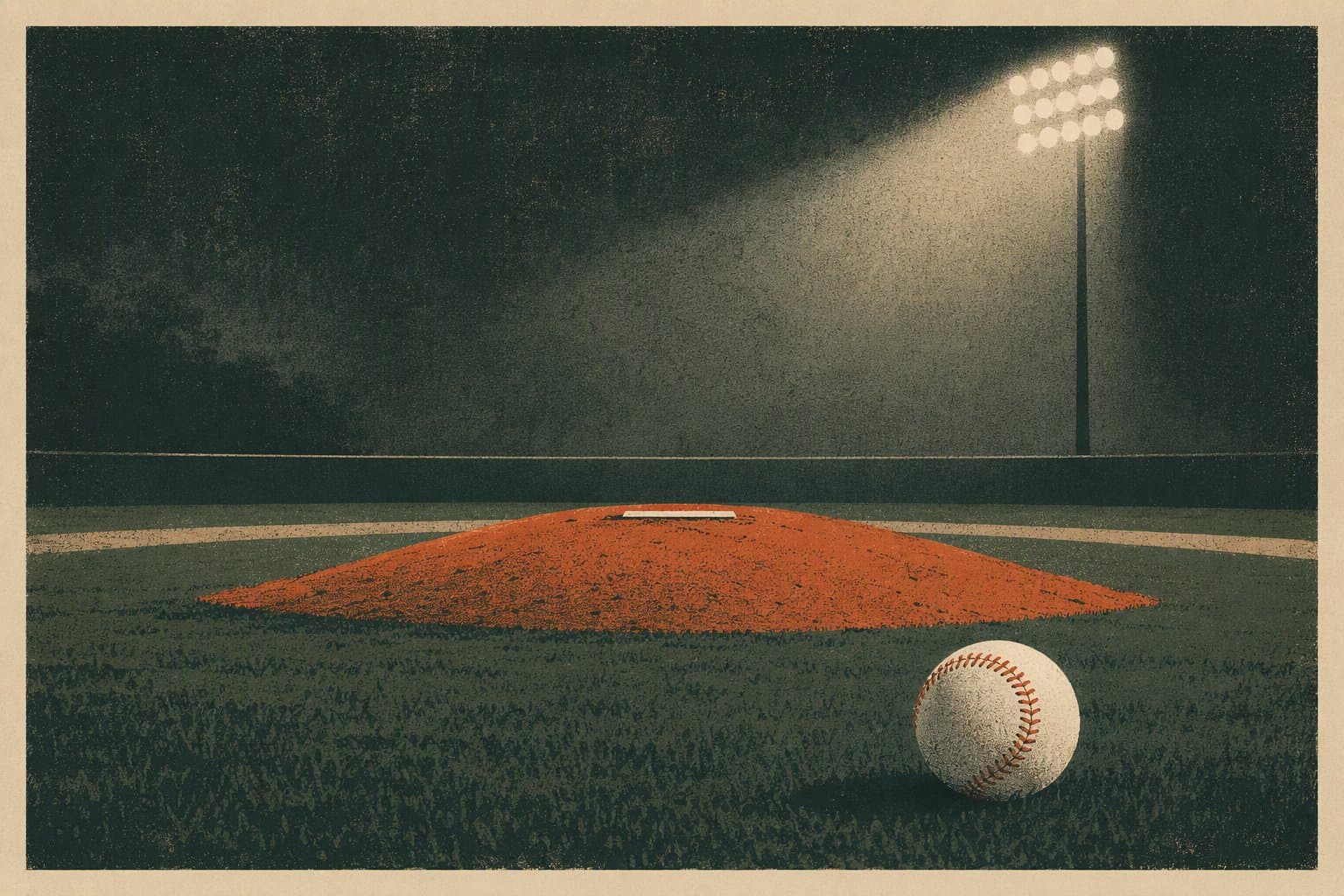 Pitching Dominance - illustration, Jake Team LLC