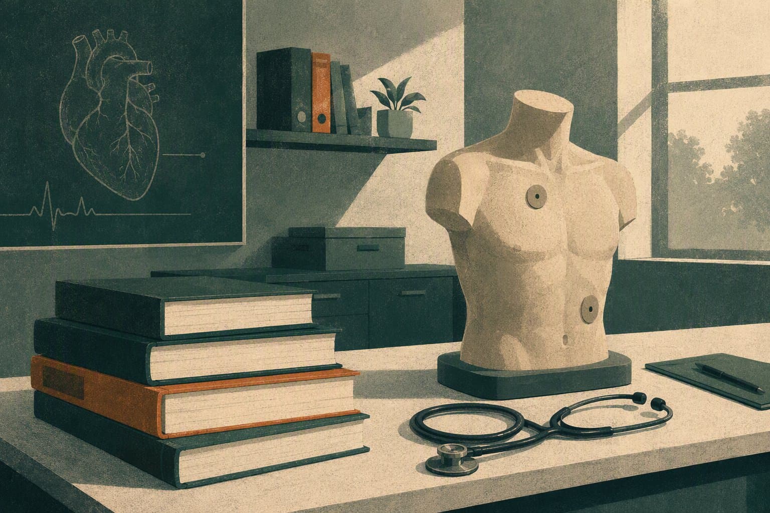 Nursing simulation education - illustration, Jake Team LLC