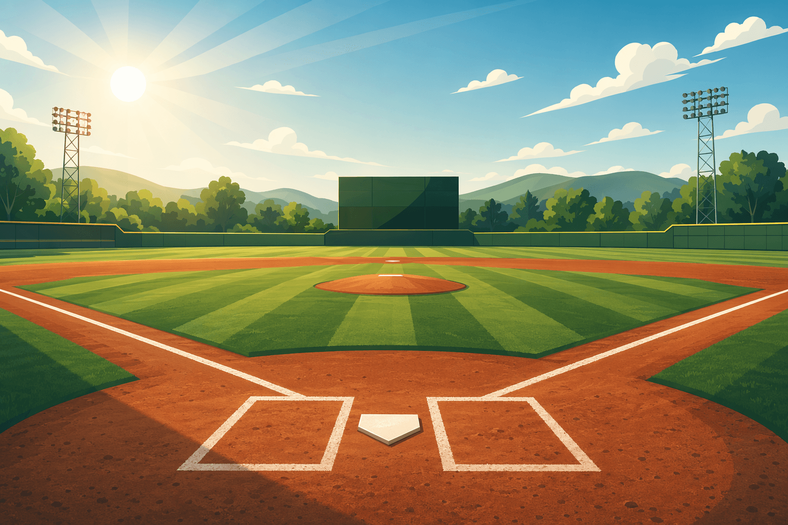 Baseball Victory - illustration, Jake Team LLC