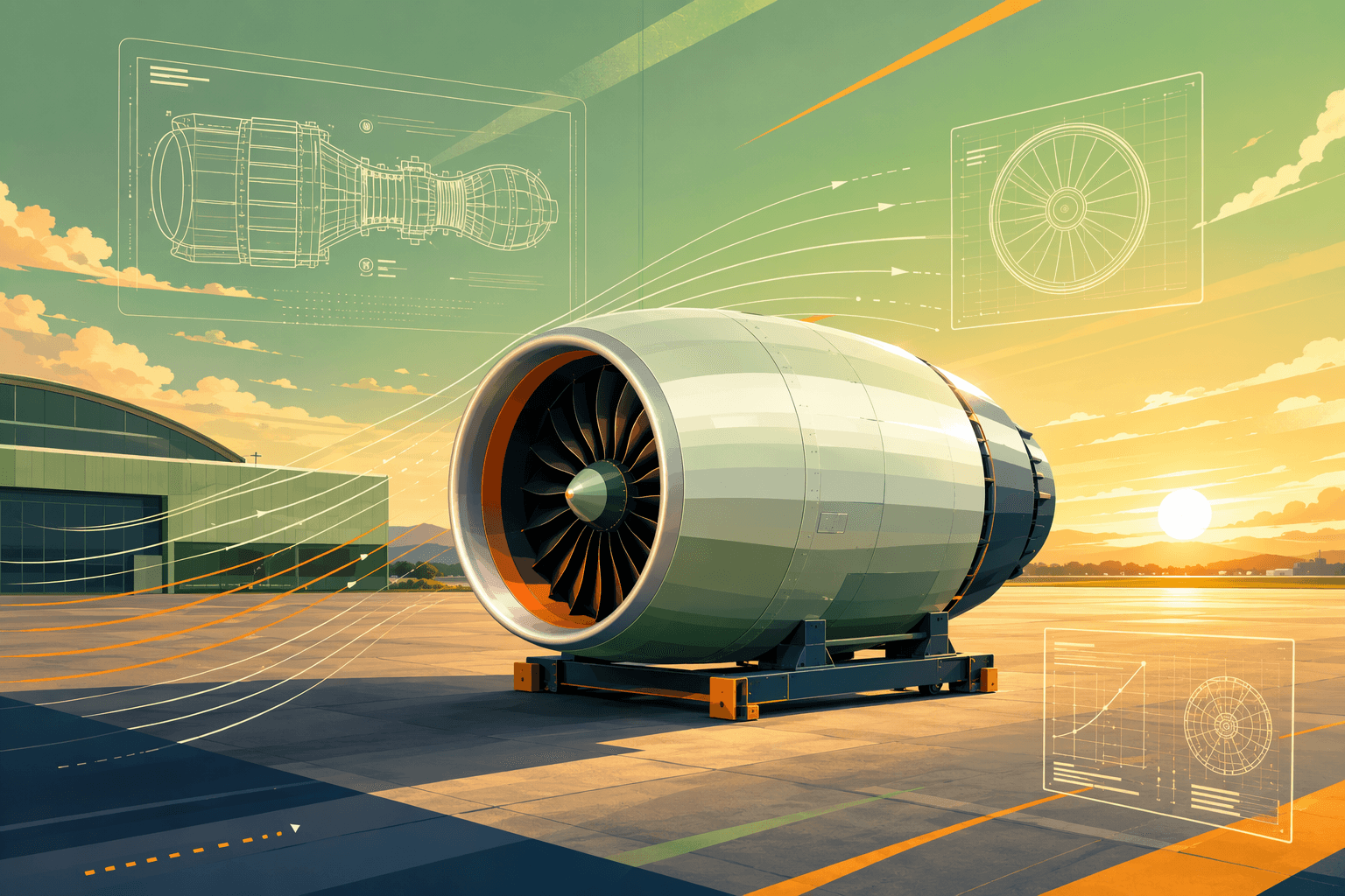Aviation Innovation - illustration, Jake Team LLC