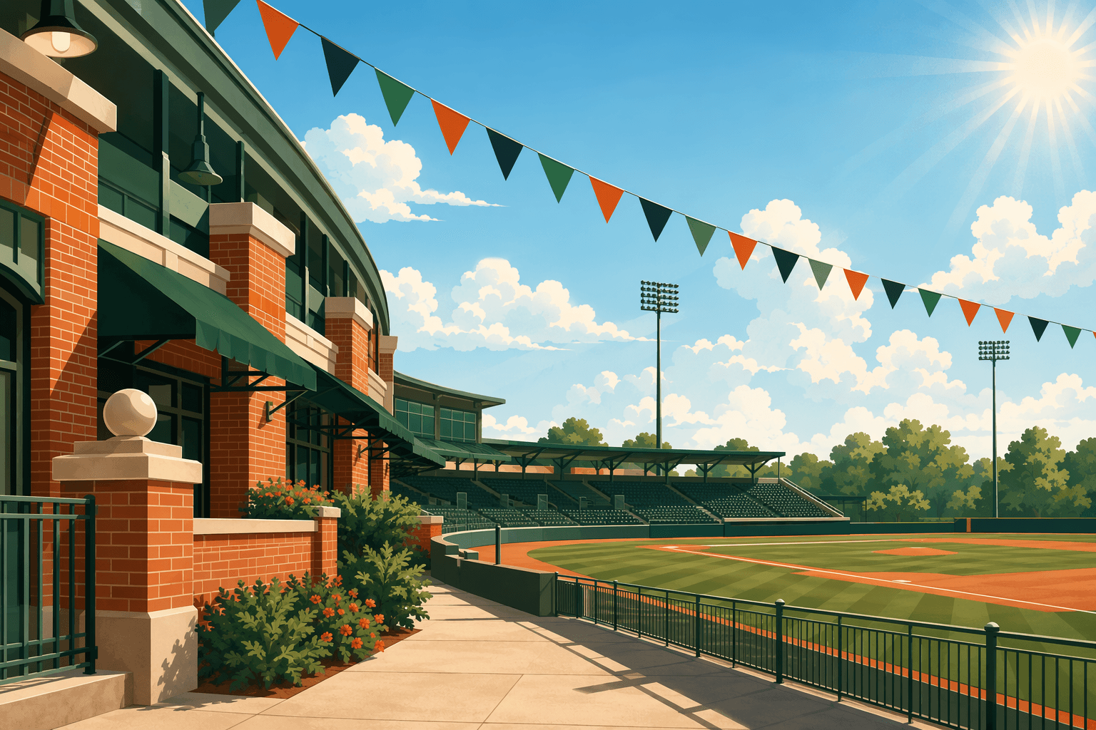 Baseball Victory - illustration, Jake Team LLC