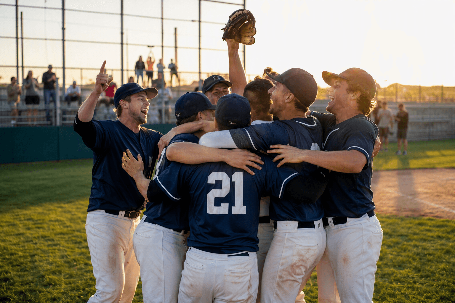 Baseball Team Victory - illustration, Jake Team LLC