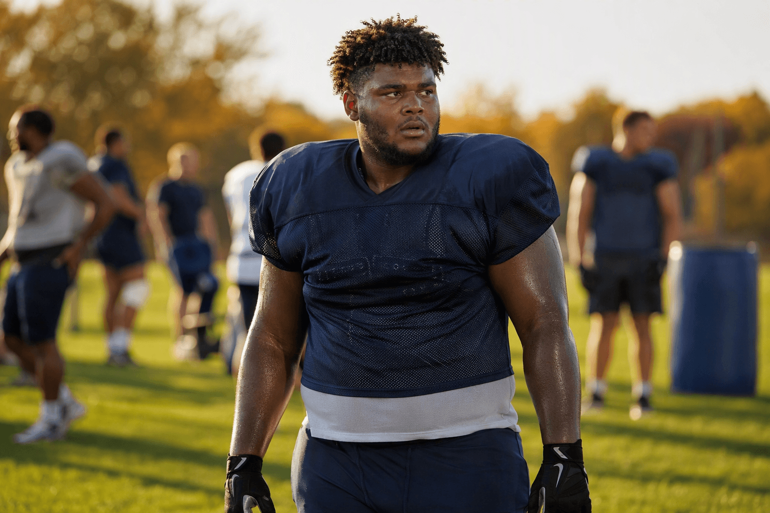 College Football Athlete - illustration, Jake Team LLC